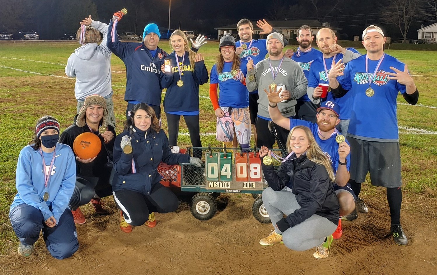 Kick'n Hez Ballz — Champion